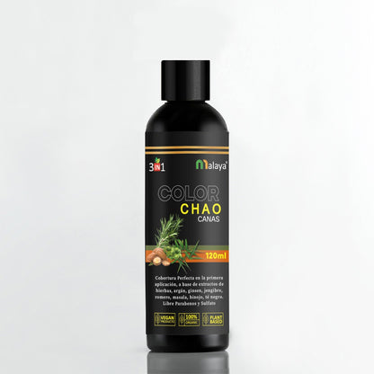 SHAMPOO CHAO CANAS + TRATAMIENTO DE REGALO